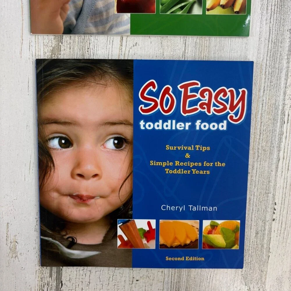 So Easy Baby Food Basics Toddler Food Guide to Making Baby Food At Home SET Lot